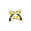Intex Scandia Skjerf ring enkel, gull