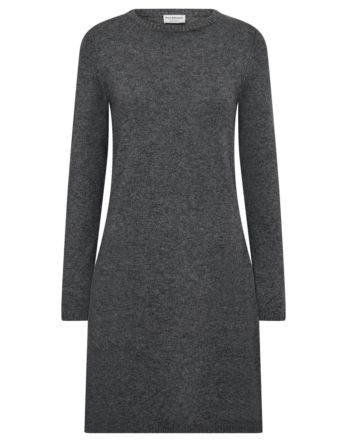 Brunn & Stengade Iselin Dress, mørk grå