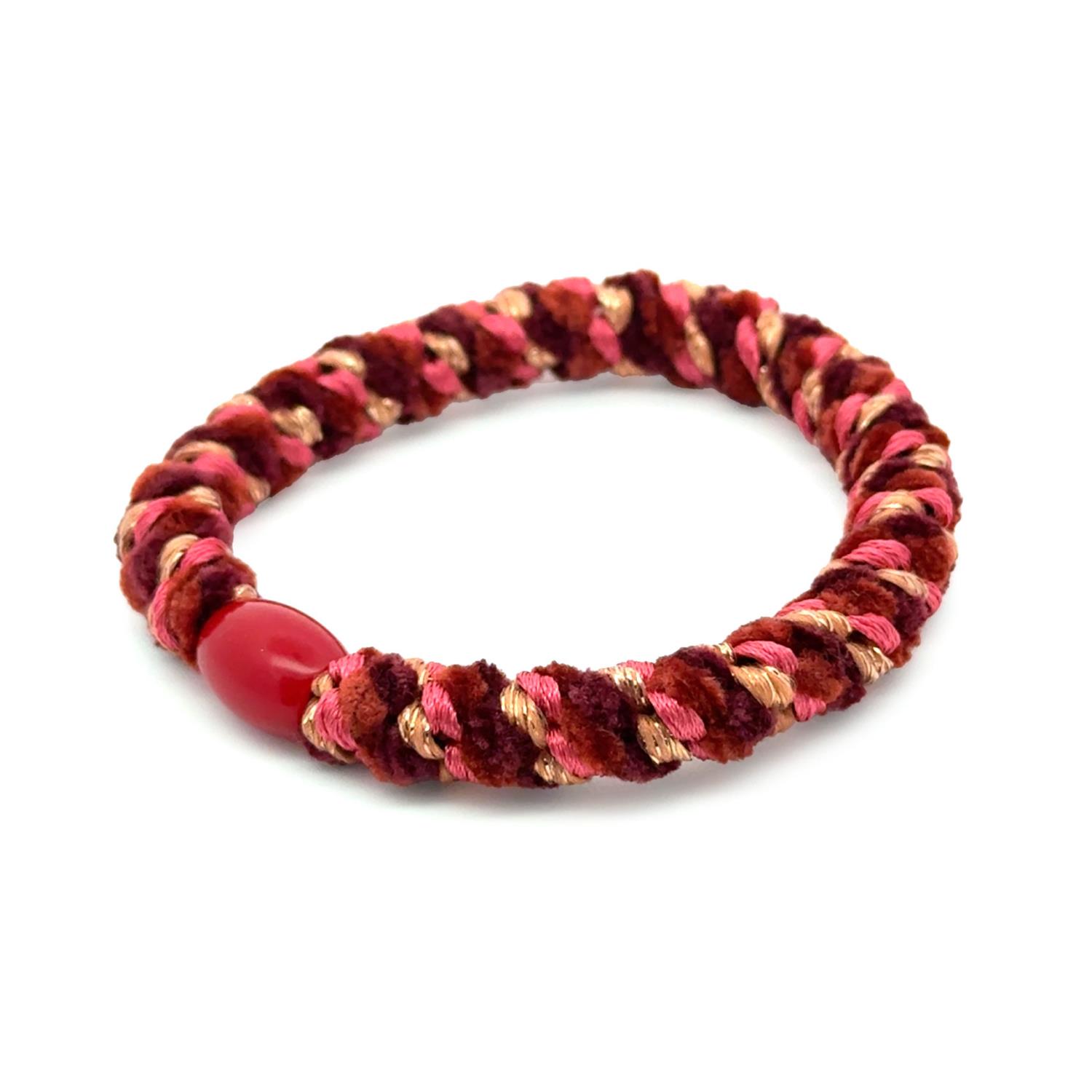 Just Oslo Hårstrikk, multi burgunder