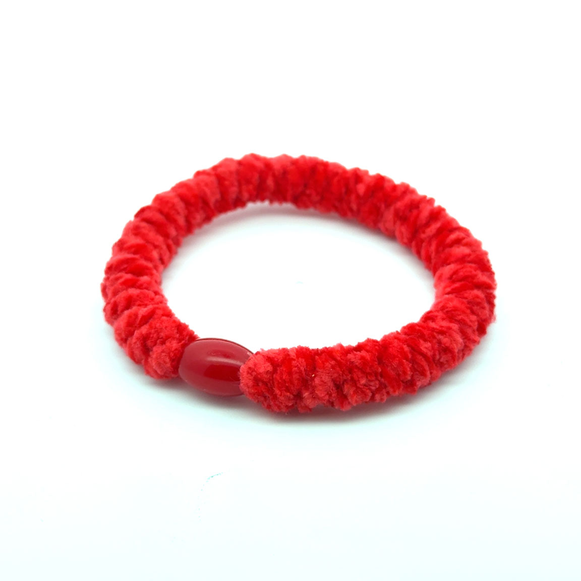 Just Oslo Hårstrikk, rød chenille