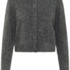 Kaffe KAroxy Cardigan, mørk grå melert