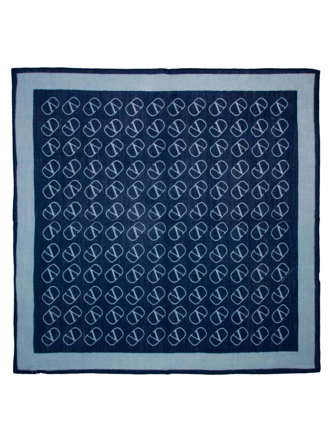 Intex Skandia ullskjerf 70x70 cm, blå