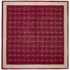 Intex Skandia ullskjerf 70x70 cm, rød