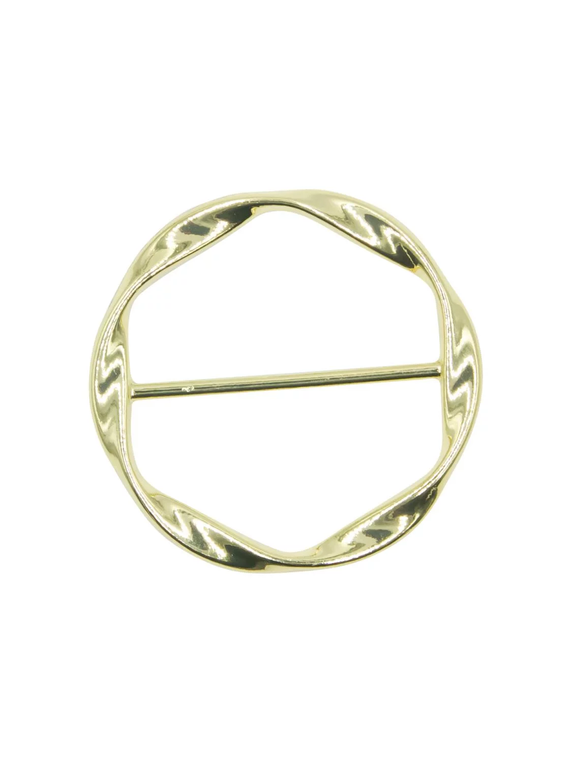 Intex Skandia Skjerf ring, enkel design gull