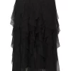 Part Two Svanhild Skirt, tyllskjørt, sort
