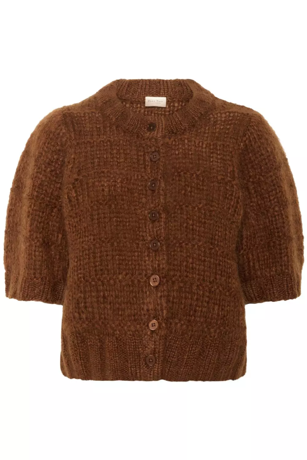 Part Two Vernona Cardigan, rustbrun