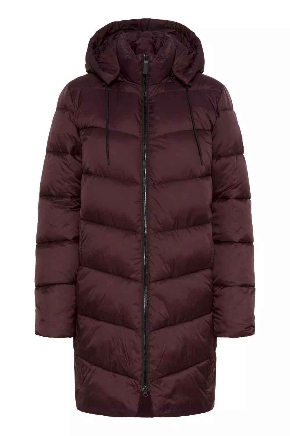 Kaffe KAsusanne Coat, burgunder