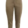 Kaffe Curve KCleana Chino 7/8 Pants, lys brun