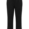 Kaffe Curve KCmerla Straight Pants, dressbukse, sort