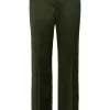 Part Two Uma Pants, sateng dressbukse, grønn