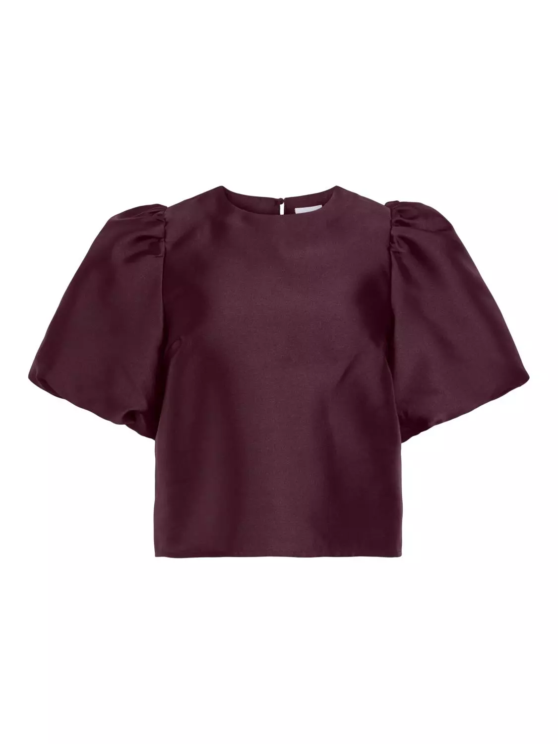 Vila Vishina 2/4 O-neck Top, burgunder