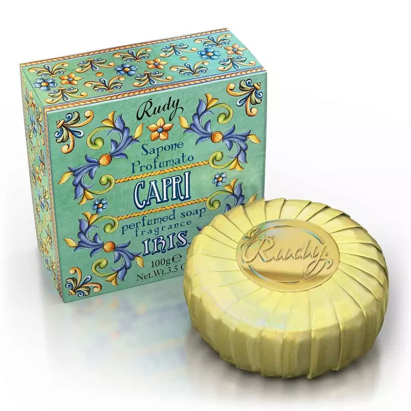 Rudy Maioliche - Soap Bar, Iris of Capri, 100gr