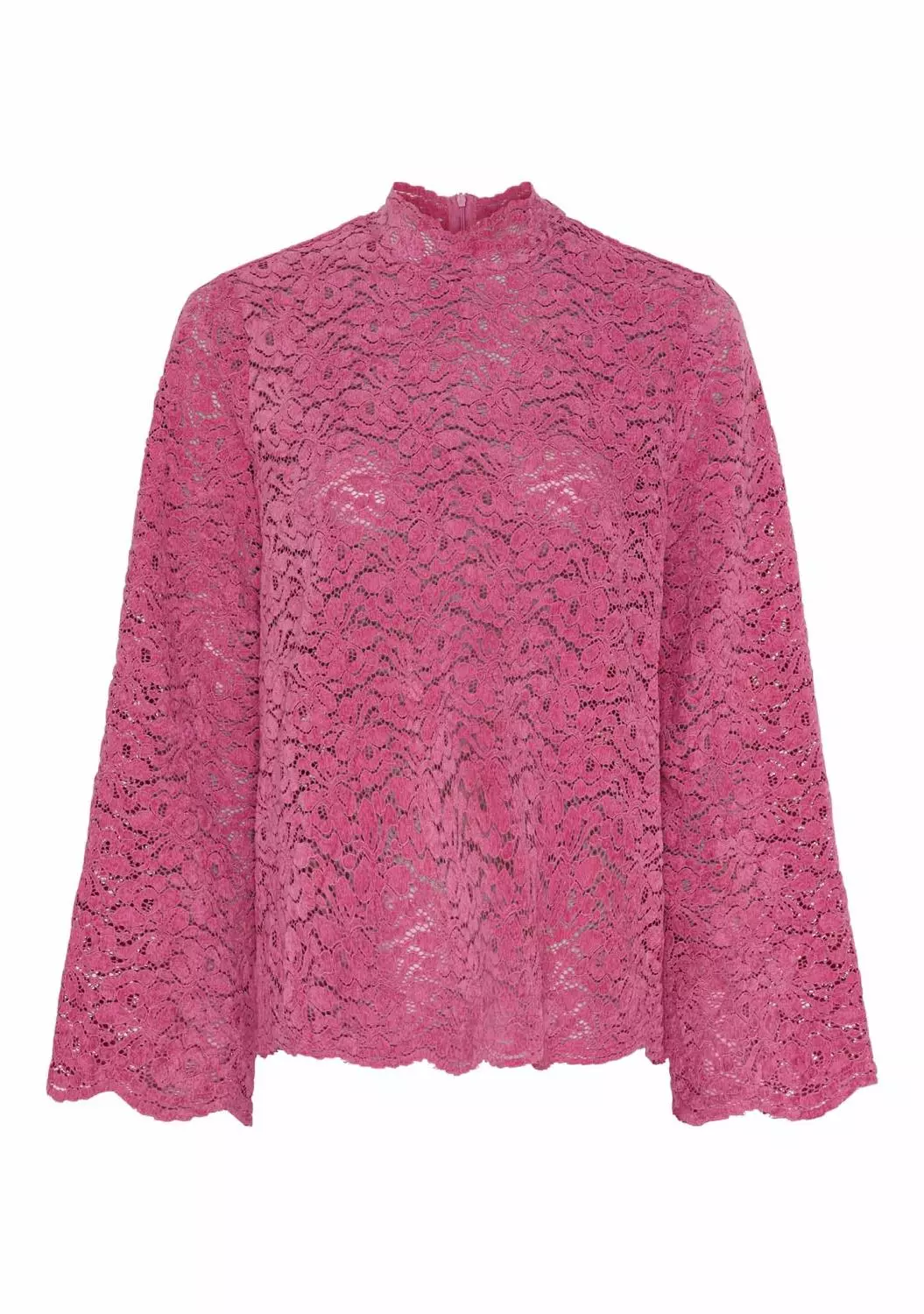 Isay Kamille Lace Blouse, rosa