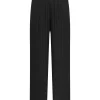 JDY Cherry MW Lurex Pant, sort/sølv