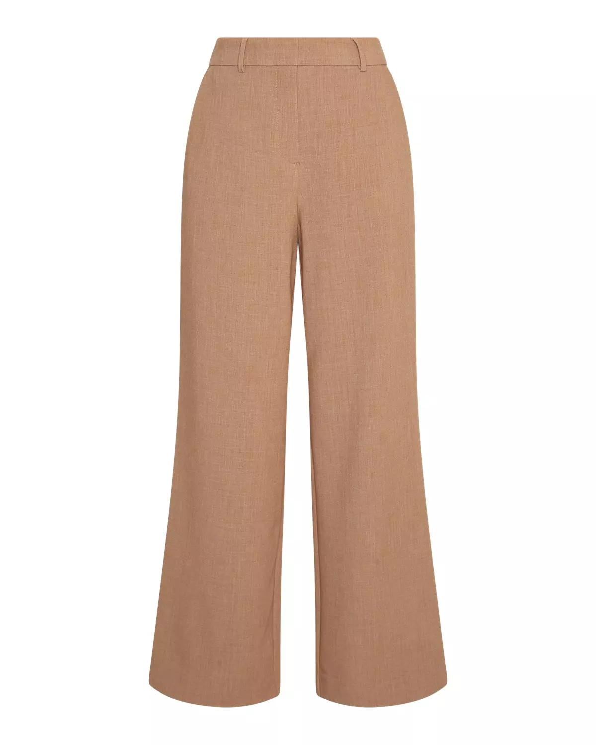 MSCH Macy Michelle HW wide pants regular, brun