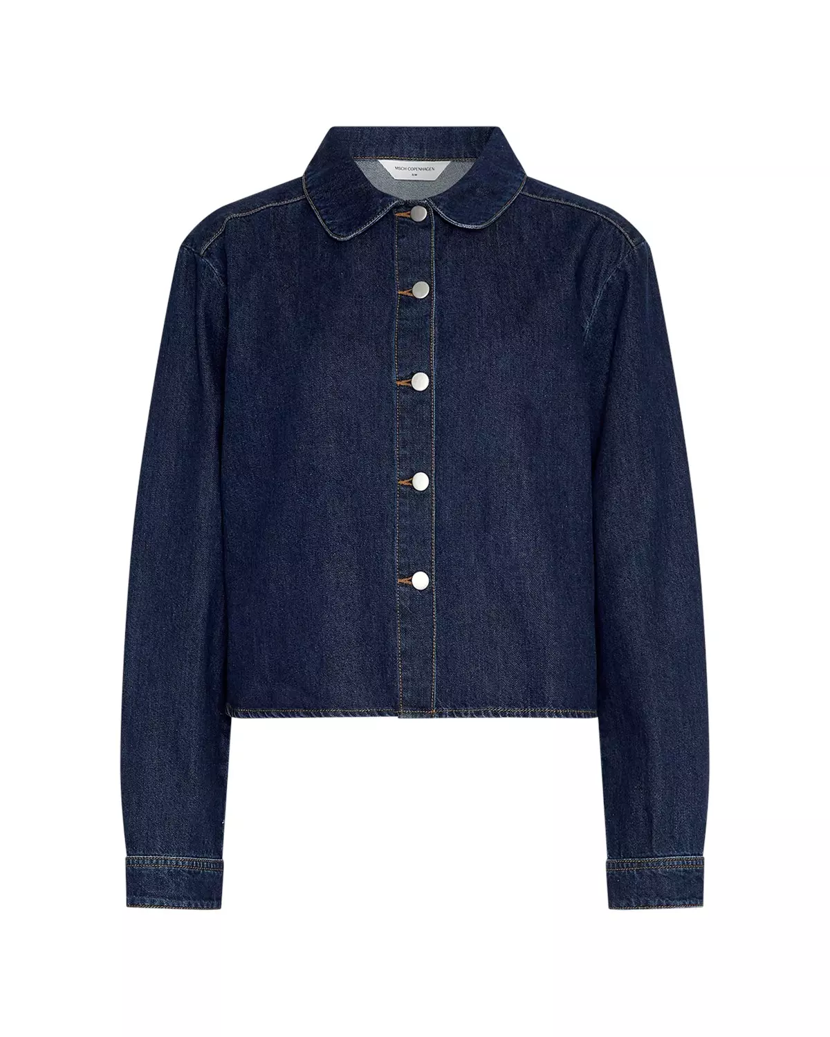 MSCH Adna Alena Shirt, mørk denimblå