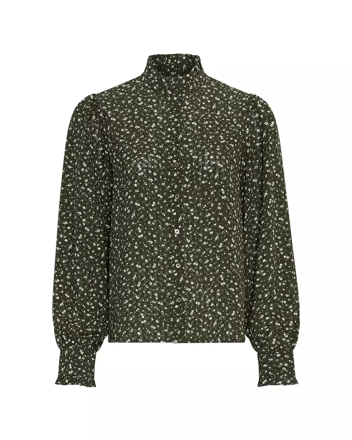 MSCH Kaylen Oceanna Shirt, grønn blomstret