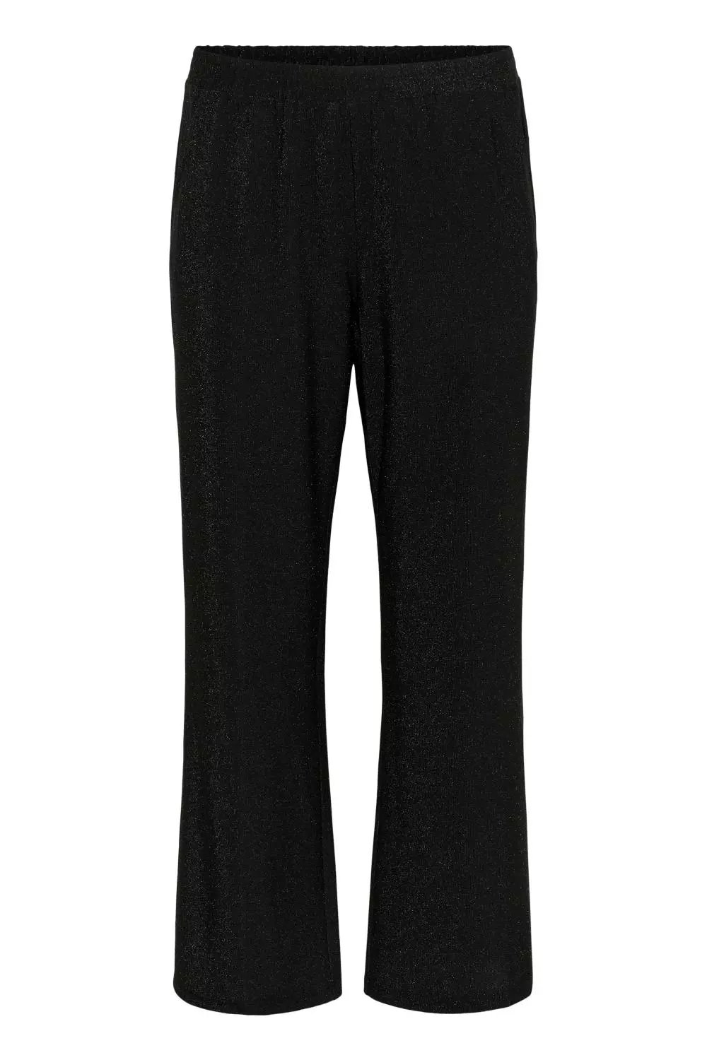 Kaffe Curve KCriana Pants, sort glitter