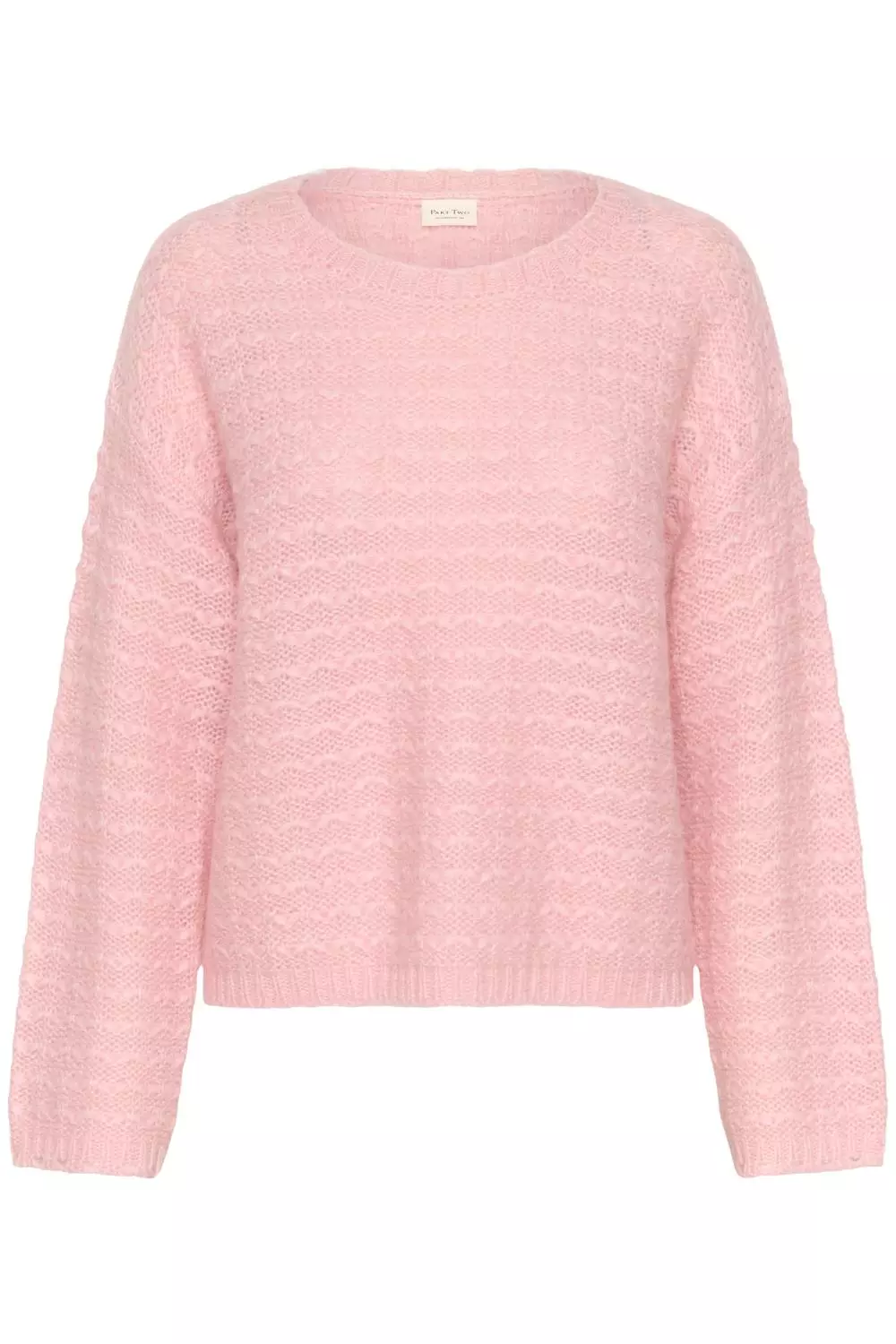 Part Two Zoey Pullover, rosa strikkegenser