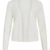 Vila Viril Short Knit Cardigan, hvit