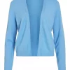 Vila Viril Short Knit Cardigan, blå