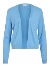 Vila Viril Short Knit Cardigan, blå