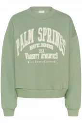 Kaffe KAsussi Sweatshirt, mosegrønn