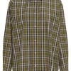 Kaffe KAchris Shirt, rutete grønn