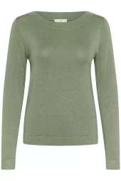 Kaffe KAlizza knit pullover, grønn