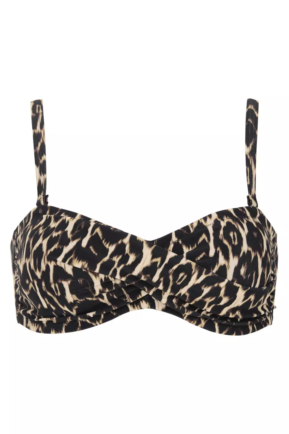 Damella Ingrid bikinioverdel, sort/leo