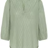 Kaffe KAgabriela Blouse, grønn