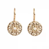 A&C Solstice Gold, øredobber på krok, gull