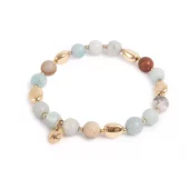 A&C Serenity armbånd amasonitt, grønn