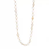 A&C Sandy Beach, kjede MOP, hvit/gull