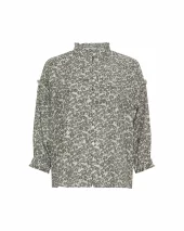 MSCH Seraphina Shirt, grønnmønstret