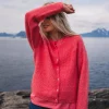 Raus Amalie Cardigan, rosa