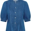 Part Two  Alesia Shirt, denimskjorte