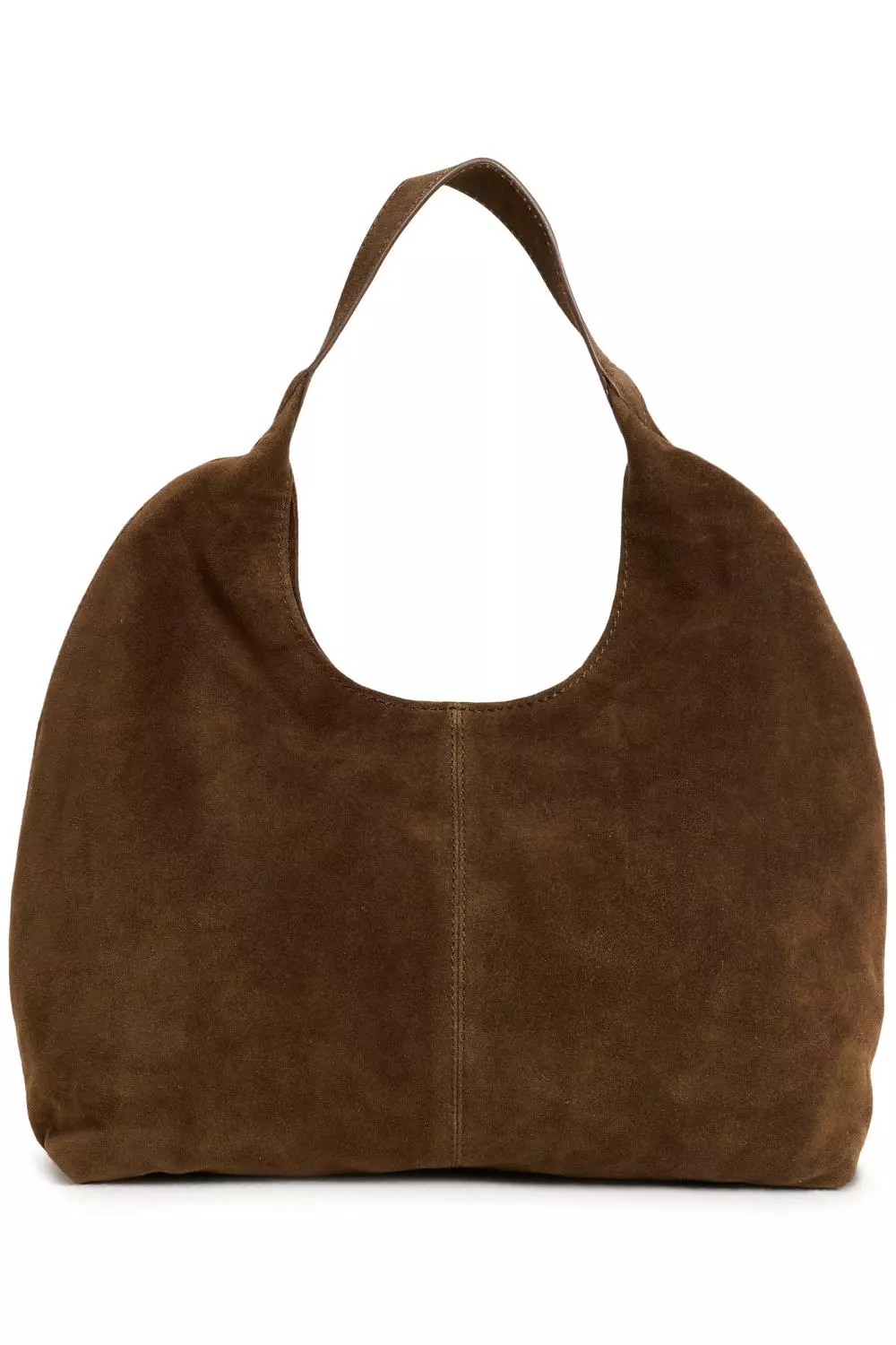 Part Two Athea Bag, semsket brun skinn