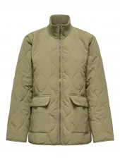 JDY Raya quilt oversize jacket OTW, grønn