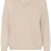 Kaffe KAlizza Mai Pullover, beige