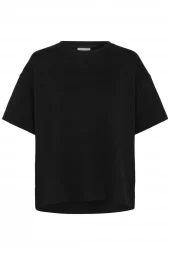 My Essential Wardrobe Apir Boxy Tee, sort