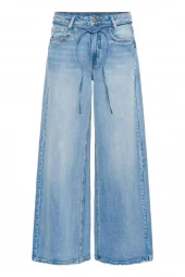 My Essential Wardrobe Karo 144 mid X-wide jeans, lys denimblå