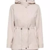 JDY River Life Parka Jacket OTW, beige