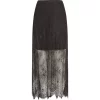 MSCH Dusty HW Skirt, brun blonde
