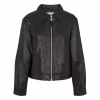 Soft Rebels SRAkala Jacket, sort skinn