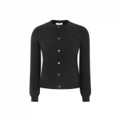 Soft Rebels Allison O-neck cardigan, sort