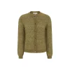 Soft Rebels Allison O-neck Cardigan knit, grønn