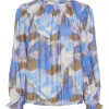 Isay Tanna Printed Blouse, blå