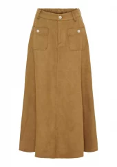 Isay Kaja Skirt, "semsket" brun