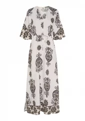 Isay Ane Long Dress, hvit